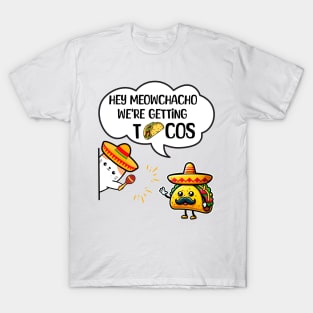 Funny Taco And Cat Meme T-Shirt